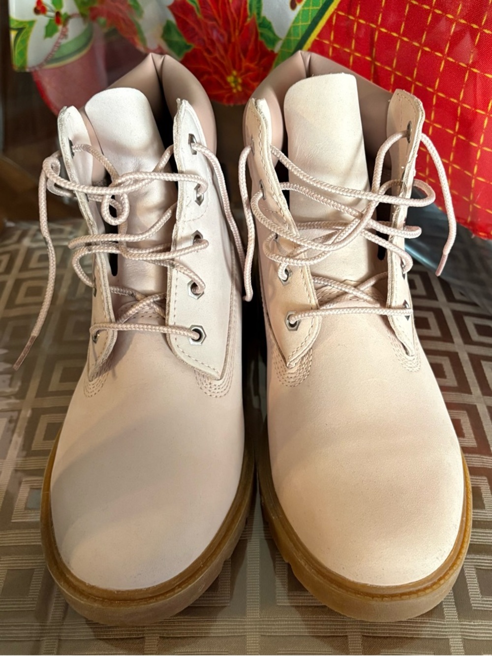 Timberland woman’s Pink Boots Size 5